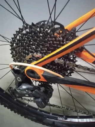 Bicicleta Ghost Lector 4.9 LC Naranja. 29" talla M