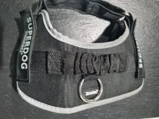 Arnés Perro Superdog Negro Sin Estrenar