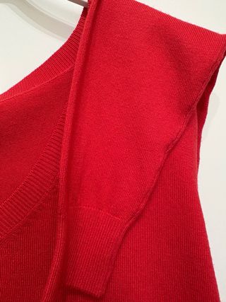 Jersey Lefties cuello pico rojo talla M