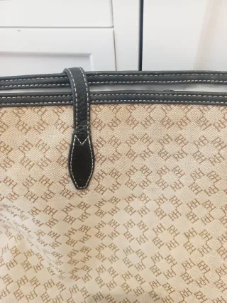 Bolso shopper Pedro del Hierro beige