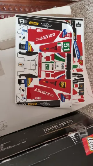 LEGO Technic Ferrari 488 GTE AF Corse #51
