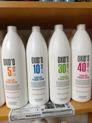 Lote 9 Oxidantes Alfaparf