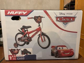 Bicicleta Huffy Cars 14 4-6 años sin estrenar