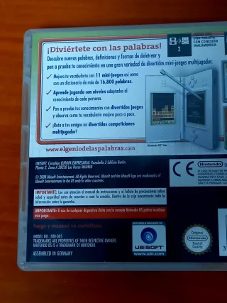 El Genio de las Palabras Nintendo DS