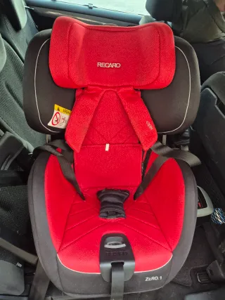 Silla coche Recaro Zero.1 Isofix Roja