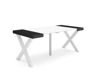 Mesa consola Skraut 180cm Blanco/Negro