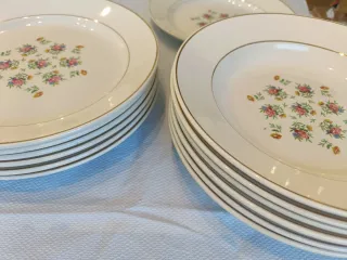 Vajilla para 6 Porcelana Francesa Limoges