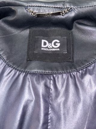 Chaqueta Piel Dolce & Gabbana Vintage Diseñador
