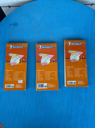 3 Mapas Michelin Comunidad Valenciana Murcia