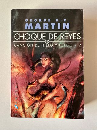 2 libros de “Juego de tronos”, parte I y parte II