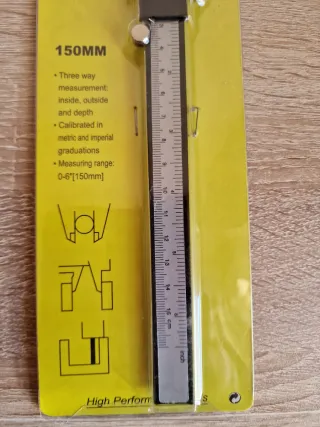 Pie de Rey Benson 150mm Metal