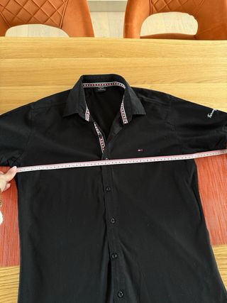 Camicia uomo Tommy Hilfiger nera