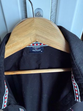 Camicia uomo Tommy Hilfiger nera