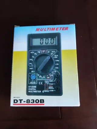 Multímetro Digital DT-830B Nuevo a estrenar
