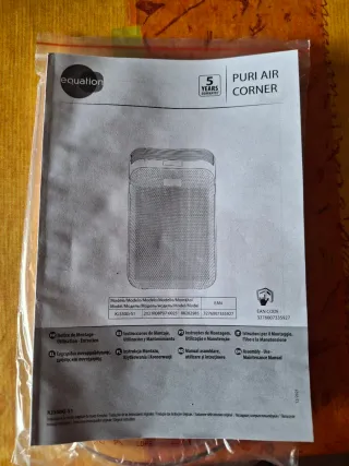 Purificador de aire Equation blanco