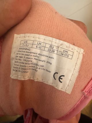 Pattini per bambini ragazza