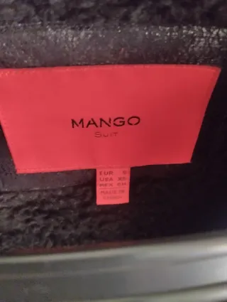 Chaqueta Mango Negra Talla S