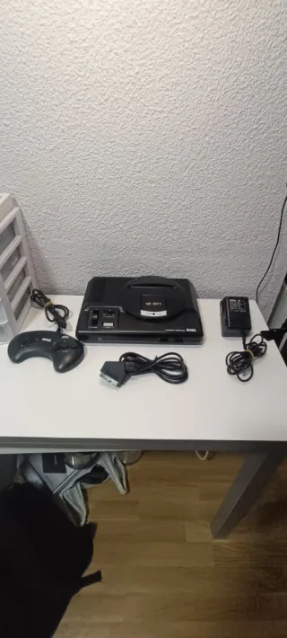 Sega Mega Drive 1 Consola Negra