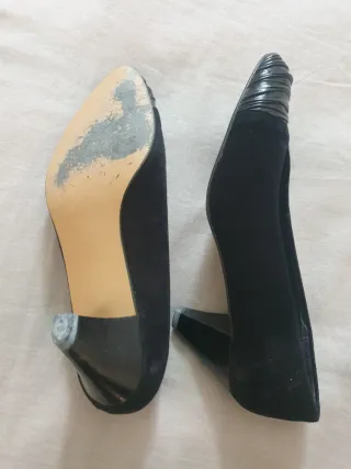 Zapatos de tacón negros N. 35