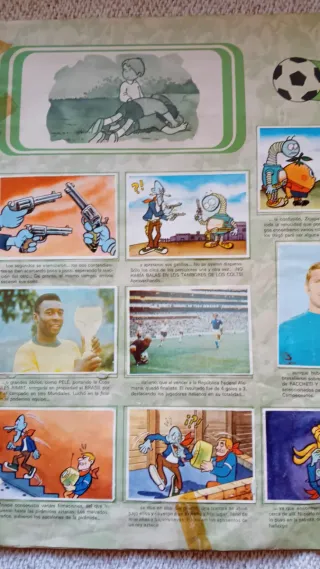 Álbum super raro  Naranjito Mundial 82