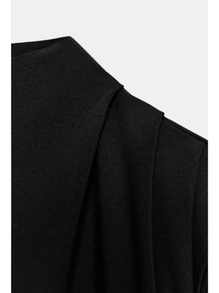 Body Zara manga larga negro