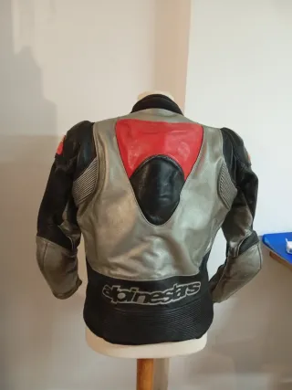 Blusão homem Motard Pele Alpinestars
