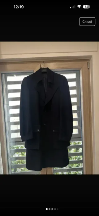 Cappotto uomo Iceberg vintage nero