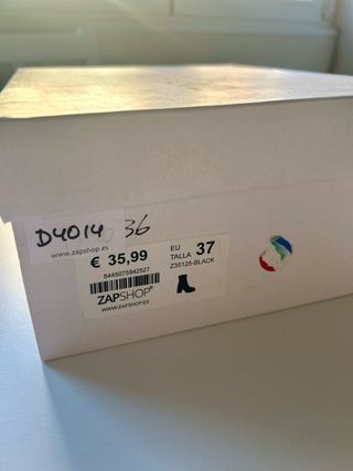 Botines de tacón negros