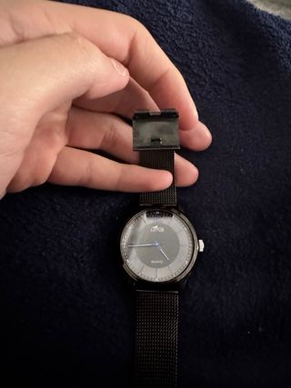 Reloj Lotus Negro/azul y netalico