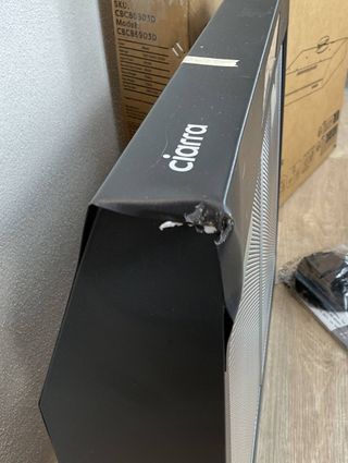 CIARRA CBCB6903D Campana Extractora 60 cm Negra