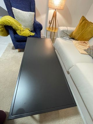 Mesa centro SKLUM  metálica negra