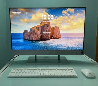 HP All-in-One 27-dp0xxx Ordenador Blanco