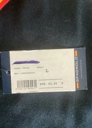 Polo Spagnol Talla L con etiqueta