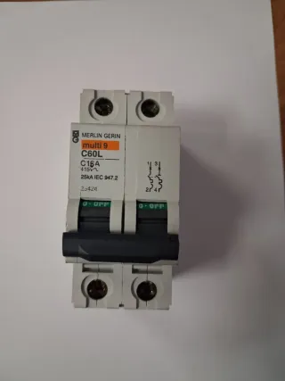 Interruttore Merlin Gerin C60L 16A
