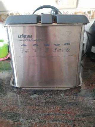 Freidora Ufesa Profesional Inox