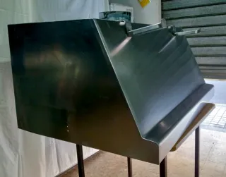 Campana extractora hostelería acero inoxidable