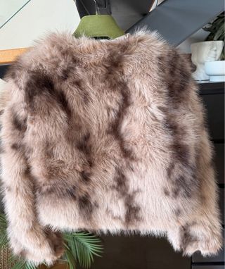 Chaqueta pelo Gucci Beige/Marrón Talla Única