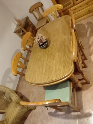 Mesa comedor 137x77 se abe a 211 cm comedor