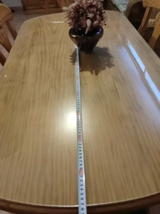 Mesa comedor 137x77 se abe a 211 cm comedor