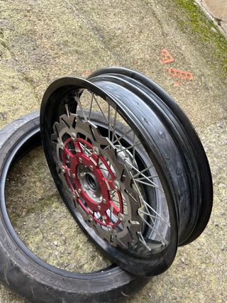 Llantas Supermotard 17 con disco