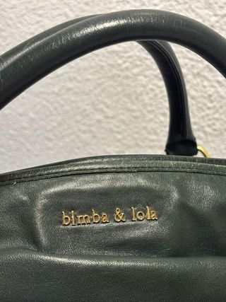 Bolso Piel Bimba y Lola Verde