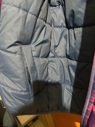 Giacca imbottita Decathlon reversibile