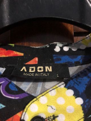 Camicia ADON uomo fantasia graffiti taglia L