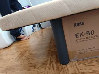 Base tapizada Cama 150 Beige/Gris