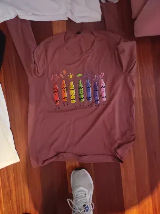 Lote 4 Camisetas Manga Larga Mujer XL