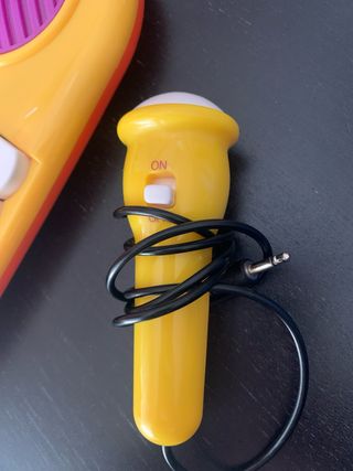 Piano infantil con micrófono La Banda