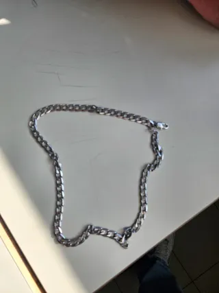 Collana in acciaio inox lucido