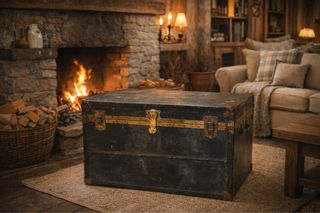 Baúl arcón antiguo