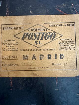 Baúl arcón antiguo