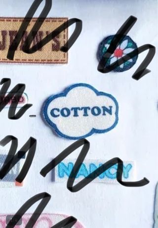 Pegatina COTTON para Nancy